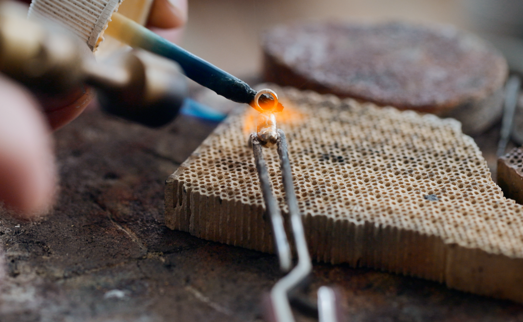 Omsmeltning af smykker