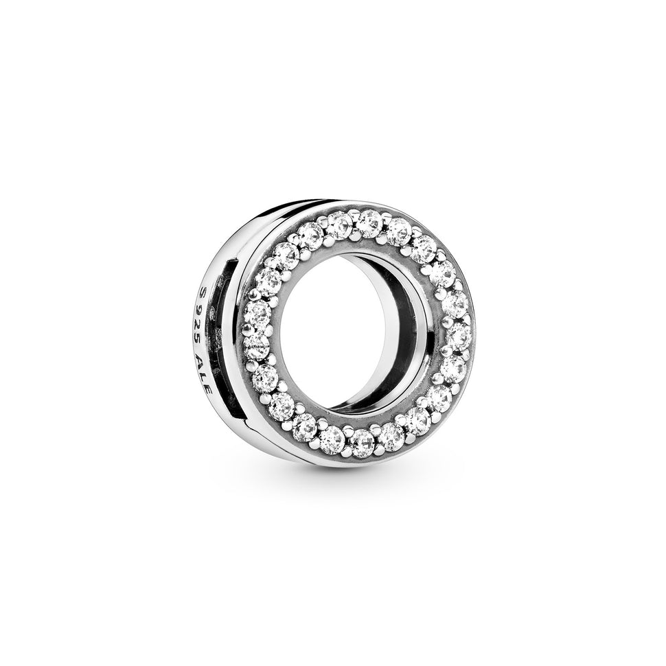 Pandora - Circle of Pavé charm - 798600C01 | 124,50 kr | Pandora | Fri ...