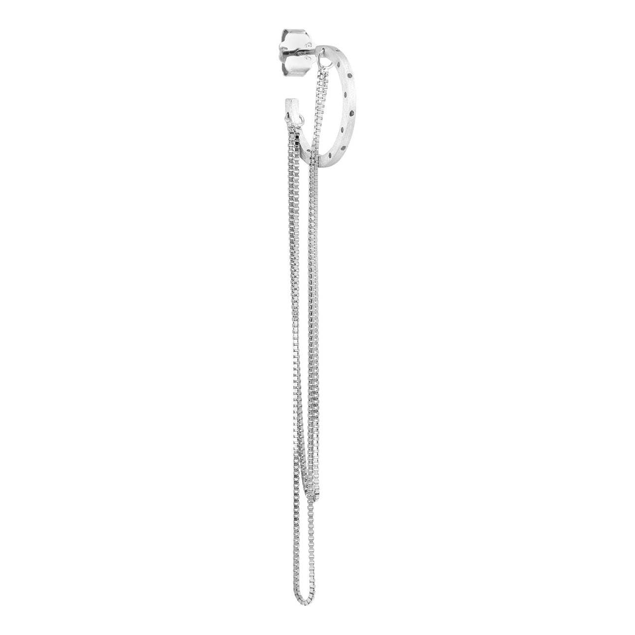 Jane Kønig - Tied Heart Hoop THH-AW25-S - Ørering main image 1