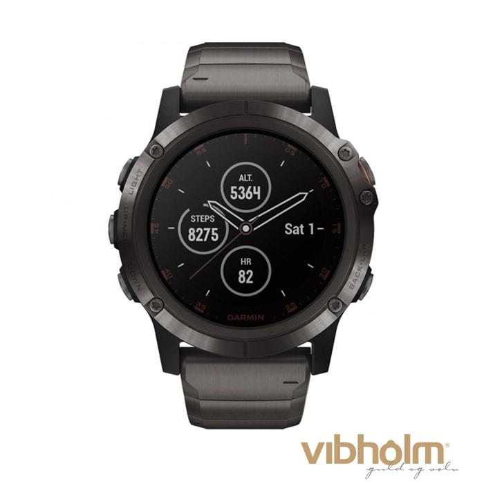social kubiske Skadelig Garmin - Fenix 5S Plus Smartwatch titanium - 010-01989-05 | Vibholm.dk