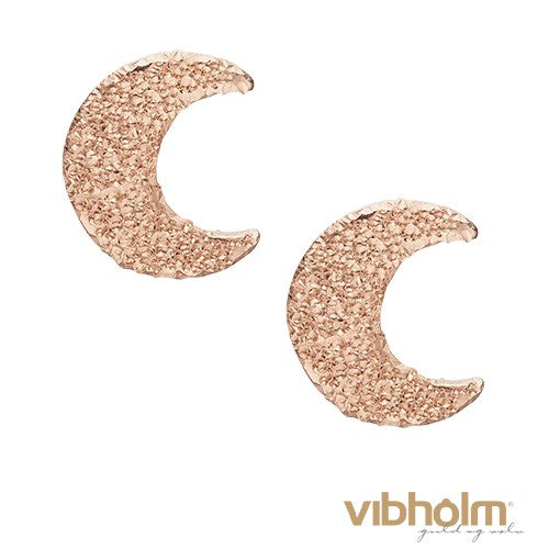 Christina Jewelry & Watches - Sparkling Moons Ørestikker - rosaforgyldt sølv 671-R07