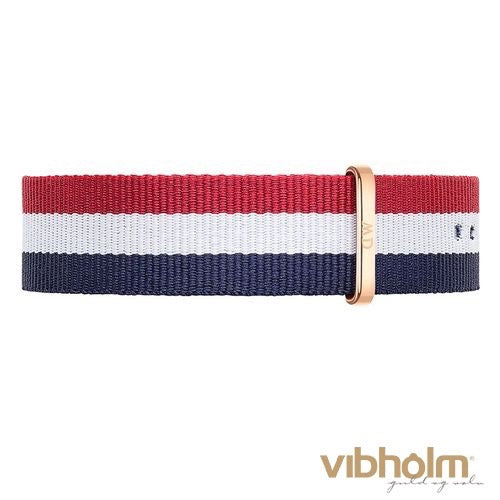 Daniel Wellington - Classic Cambridge nato rem - rosaforgyldt spænde