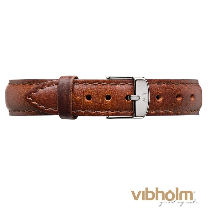 Daniel Wellington - Classy St Mawes læderrem - stål spænde