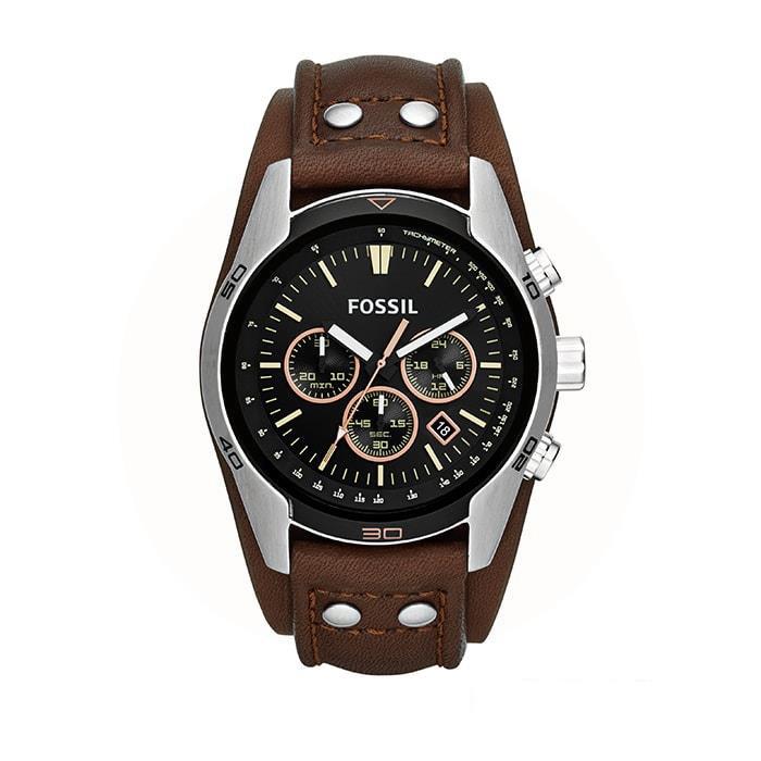 Fossil - Coachman herreur - stål CH2891