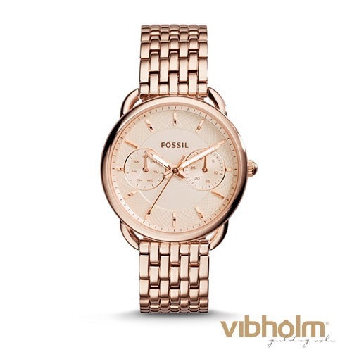 Fossil - Tailor Dameur - rosaguldfarvet stål ES3713
