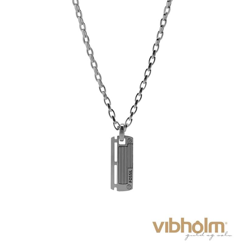 Fossil - Men's Dress Halskæde Herre - stål JF84466040
