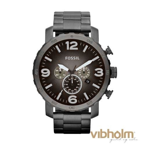 Fossil - Nate Herreur - stål JR1437